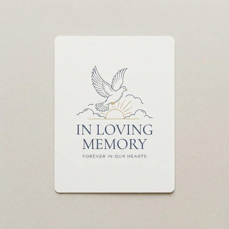 Example memorial t-shirt design made with SizzlePop AI