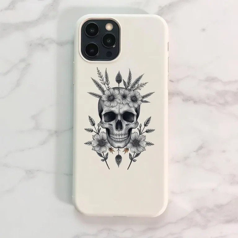 AI design printed on phone cases