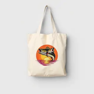 Retro Bass tote
