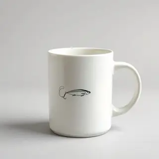 Lure Line Art mug