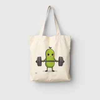 Gym Pickle tote