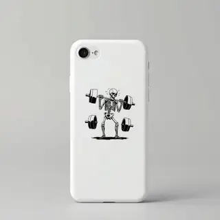 Gym Skeleton phone case
