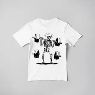 Gym Skeleton tee