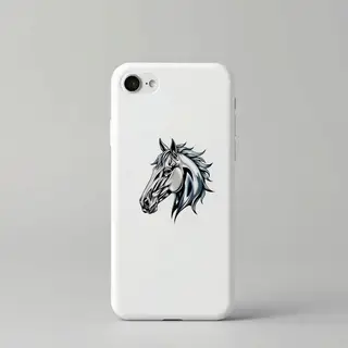 Chrome Horse phone case