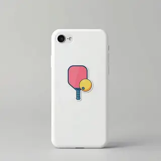 Pickleball Sticker phone case