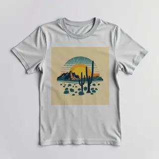 Retro Desert tee