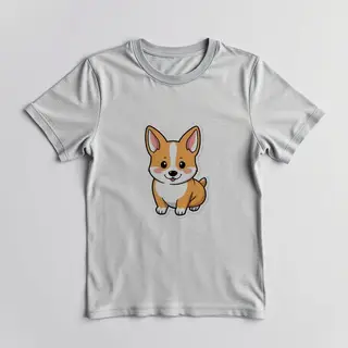 Kawaii Corgi tee