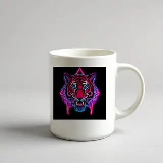 Neon Tiger mug