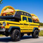 A car accident with a taco driving