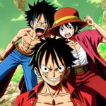 monkey D luffy with sharinngan