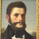 a gentleman otter in a 19th century portrait