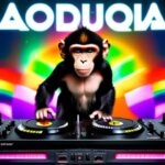 a monkey dj