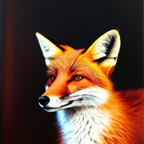 a gentleman fox in a 19th century portrait