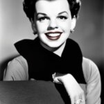 Judy Garland de 18 años sonriente