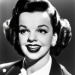 Judy Garland pelirroja sonriendo