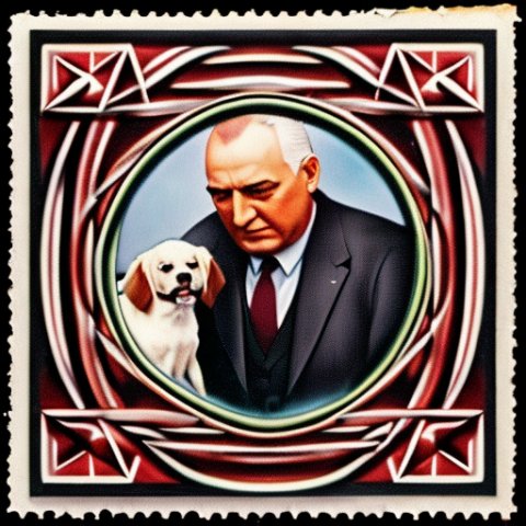 Surrealism, NSDP, germany, priest and Angry dog